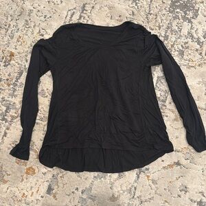 Zyia Black Heavenly Long Tee